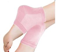 Calcetines humectantes para mujer, calcetines de tacón de gel, calcetines hidratantes de gel sin toeless para el talón, reparación de humedad durante la noche, spa y cuidado de la piel del sueño