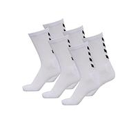 Calcetines hummel FUNDAMENTAL para hombre - Ideales para deporte y vida diaria - Gestión de la humedad - Soporte para la bóveda del pie - 6 pares de calcetines, 38-42