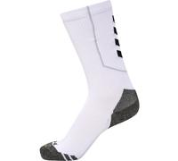 hummel Hmlpro Training Socks Low Calcetines de Entrenamiento, Negro/Blanco, 43-46 Unisex Adulto