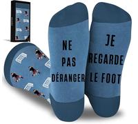 Calcetines Humour homme,Cadeau Original anniversaire homme,Calcetines rigolotes,Gaming,Foot,Drole,Rigolo,Custom Idea Regalo Adolescente Niño,Papa,Estuche Regalo Homme,Gamer,Videojuegos, Negro , 43