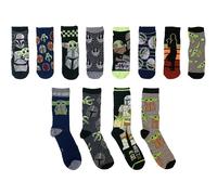 Calcetines Hyp Star Wars Baby Yoda The Mandalorian para hombre de 12 dνas en caja de regalo de Adviento