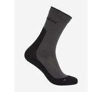 Icebreaker Hike+ Light Mérinos Crew Chaussettes L Gris/argent