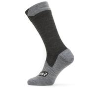 Calcetines impermeables SealSkinz Raynham Talla de calcetines: 47-49 / Color: negro/gris