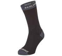 Calcetines impermeables SealSkinz Wiveton Talla de calcetines: 39-42 / Color: negro/gris