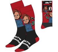 CERDA Calcetines infantiles Life's Little Moments con diseño de Chucky rojo oscuro 38-45