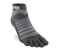 Calcetines de senderismo INJINJI Outdoor Midweight Mini-Crew Wool (Slate) Unisex