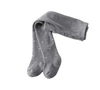 Calcetines Invierno Bebe - Mallas Térmicas De Invierno para Bebés Niñas Forradas con Forro Polar Pantalones De Punto Térmicos Y Cálidos con Antideslizante para Mayor Comodidad Al (Grey 3-4 Years)