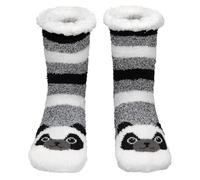 Calcetines Invierno Mujer Térmicos Antideslizantes Gordos, Abrigados Calientes - Regalo Navidad Mujer Panda