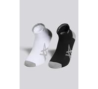 Calcetines Invisibles Deporte Asics Pack 2 Running Negros talla M