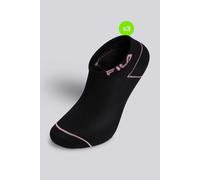Calcetines Invisibles Fila Pack 6 Mujer Negros talla T.U.
