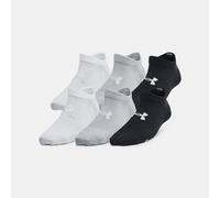 Calcetines invisibles Under Armour Essential para niño/a - Paquete de 6 Negro / Negro / Halo Gris M