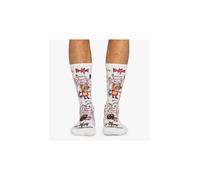 Calcetines jimmy lion athletic basquiat batman blanco 36 - 40
