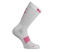 Kempa Logo Classic Calcetines, Sin género, Blanco, 46-50