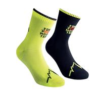 Calcetines La Sportiva For Your Mountain negro amarillo - L