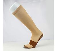 Calcetines Largos De Compresión Para Deportes Al Aire Libre De Tubo S/M Amarillo Claro * 3 Pares