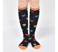 Calcetines Largos De Deportes Al Aire Libre Con Medias De Mujer Absorbentes De Sudor, Calcetines De Compresión S/M Naranja * 3 Pares