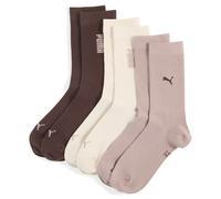Calcetines largos PUMA unisex (pack de 3), Accesoiros, Beige, 39-42 39-42