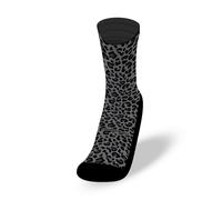 Calcetines LitheApparel Leopardo - Gris / M