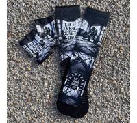 Calcetines LitheApparel Lift and shut up - L