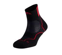 Calcetines Lurbel Desafio Three Negro Rojo, Talla S