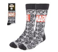 CERDÁ LIFE'S LITTLE MOMENTS Calcetines Marvel Capitán América – Cómodos y suaves – Gris 38-45