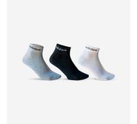 Calcetines media caña de tenis Pack de 3 Adidas negro blanco gris 40/42