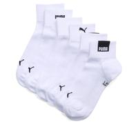 Calcetines medios PUMA unisex (pack de 3), Ropa, Blanco, 43-46 43-46