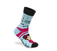 Calcetines mujer divertidos-Calcetines altos mujer de algodon con dibujos-calcetines estampados de colores y validos desde la talla 36-40