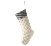Calcetines navideños: decoración Bordada de 45 cm, decoración Colgante Grande, estacional en Estilo Vintage | CM para apartamento, Dormitorio, Oficina, Sala de Estar, Chimenea de Acento para la