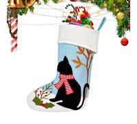 Calcetines Navideños Familiares - Decoración con Tema De Mascotas Ornamento Rústico | Calcetines para Detalles de Fiesta | para Niños Mujeres Niña Adolescente Adultos Aula Fiesta De Pascua Chimenea