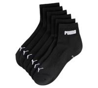 Puma Calcetines Deportivos Quarter Plain Unisex adulto, negros, 43-46 (talla XL)