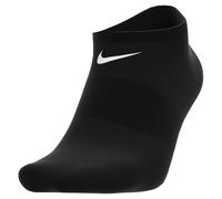 NIKE Everyday Cushion No Show Socks, Black/White, X-Large