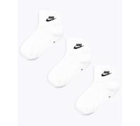 Calcetines Nike Everyday Essential Unisex Socks (3 Pack) Unisex Blanco XL