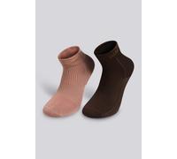 Calcetines Nike Pack 2 Mujer Marrones talla M
