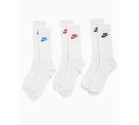 Calcetines Nike Sportswear Everyday Essential Unisex (3 Pack) Blanco XL