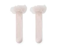 Calcetines NiñO 35-38-Calcetines Antideslizantes NiñA Calcetines con Volantes para NiñAs, Calcetines De Encaje Doble con PuñOs Vueltos, Calcetines De Vestir con Volantes para Desfiles, NiñAs PequeñAs