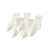 Calcetines NiñO 35-38-Calcetines NiñA 31-34 Calcetines para Bebé, Calcetines De Suelo, Calcetines De Verano, Dibujos Animados, Finos, Transpirables, OtoñO, Dibujos Animados, Moda, 5 Unidades