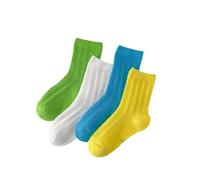 Calcetines NiñO 35-38-Calcetines NiñA Termicos Calcetines para Bebé, Calcetines De Suelo, Calcetines De Verano, Dibujos Animados, Finos, Transpirables, OtoñO, Dibujos Animados, Moda, 4 Unidades