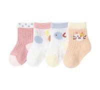 Calcetines NiñO 35-38-Calcetines NiñA Termicos Calcetines para NiñOs Y NiñAs, Calcetines Transpirables De Malla De Dibujos Animados para NiñOs PequeñOs, Calcetines Descalzos, Zapatos Antideslizantes