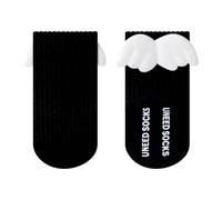 Calcetines Niños - Calcetines para Bebé Recién Nacido con Adorables Dibujos Animados Diseño Suave Y Sin Costuras para Pieles Sensibles Y Comodidad Durante Todo El Día (Black 6-12 Months)