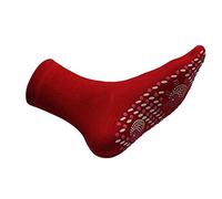Calcetines Otoño Invierno para Hombres y Mujeres: Calcetines Anti Dolor de Compresión Invierno Térmicos y Fascitis Plantar 3 Par para Negocios Oficina Ciclismo Personas Mayores 3 Pares, 01#Red, M