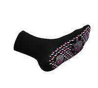 Calcetines Otoño Invierno para Hombres y Mujeres: Calcetines Anti Dolor de Compresión Invierno Térmicos y Fascitis Plantar 3 Par para Negocios Oficina Ciclismo Personas Mayores 3 Pares, 02#Black, M