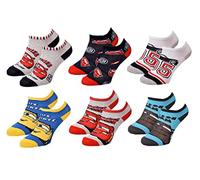 Calcetines Pack Niño DISNEY CARS, Pack de 6 pares SNEAKER 1487, 27-30