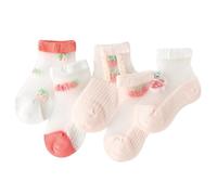 Calcetines para bebé niña 2025, calcetines tobilleros para recién nacidas con volantes para niñas pequeñas, ideas para niñas pequeñas, rosa, 1-3 años