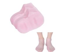 Calcetines para el cuidado de los pies de 2 pares, calcetines hidratantes cómodos reutilizables exfoliantes calcetines anticracing suave calcetines de pedicura para hombres y mujeres (33-35)