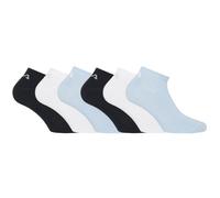 Calcetines para hombre de algodón - Juego de 6 - Calcetines bajos para hombre, color blanco, talla 39/42