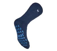 Calcetines para hombre de color azul profundo del deslizador del sostenedor del calor térmico 2.3 Tog, 6-11 uk