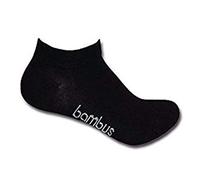 Calcetines para hombre y mujer (12 pares) de viscosa (celulosa de bambú), Negro , 39-42