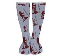 Calcetines Para Hombres Y Mujeres El Senderismo Es Mi Vida Humedad Wicking Transpirables Calcetines Atléticos, Para Yoga, Deporte, Adulto, 50cm