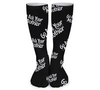Calcetines Para Hombres Y Mujeres Ve Y Pregúntale A Tu Madre Transpirables Clásicos Tripulación Calcetines, Para Caminar, Senderismo, Deporte, 50cm